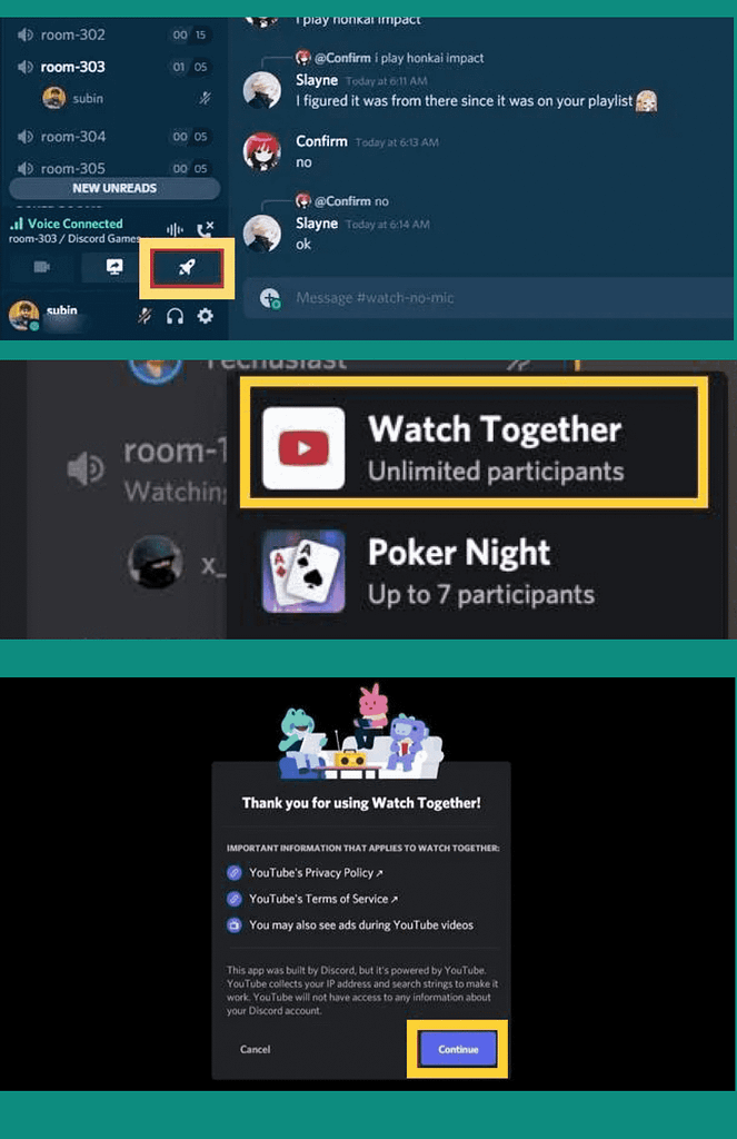 Watch YouTube Videos with Friends on Discord simple / Easy