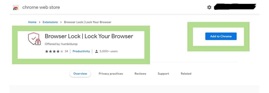 download browser lock, to protect your desktop browser with a password