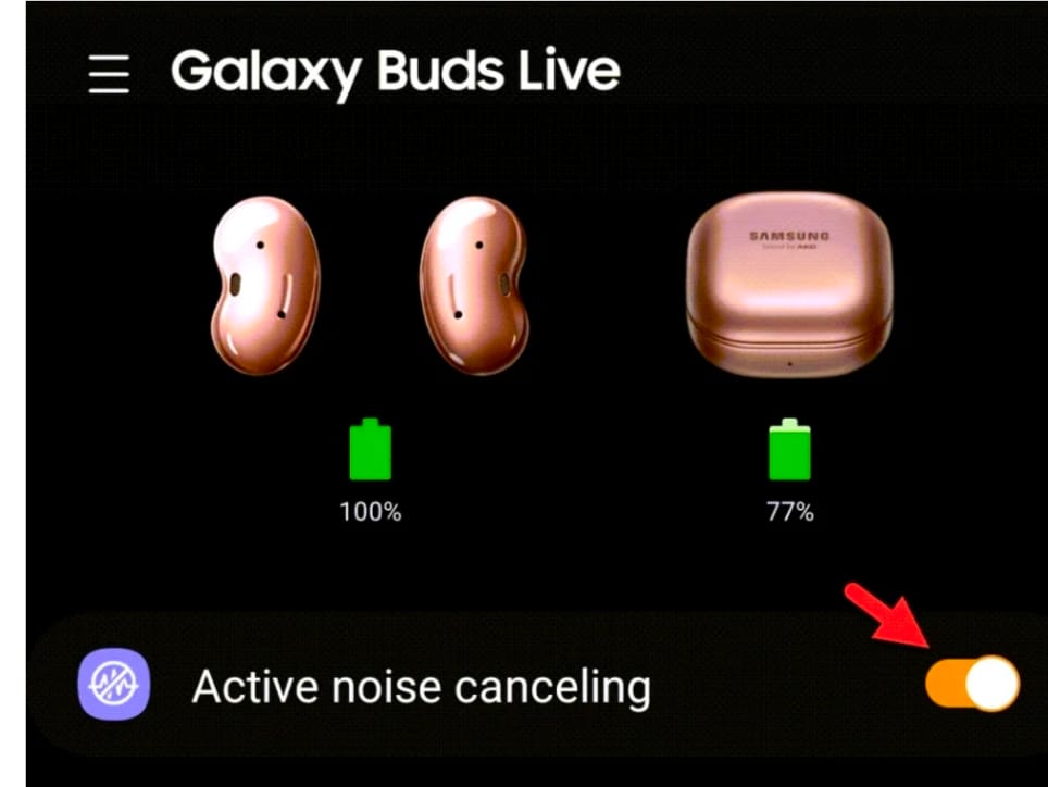 How to Turn On Active Noise Cancelling on Galaxy Buds Live and Pro