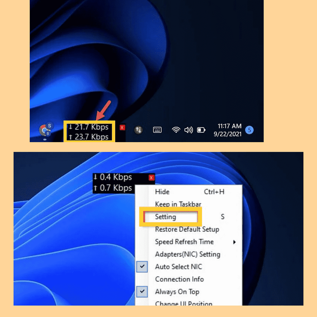How to Enable And Show the Internet Speed Meter on Windows 11 With Ease (2021)