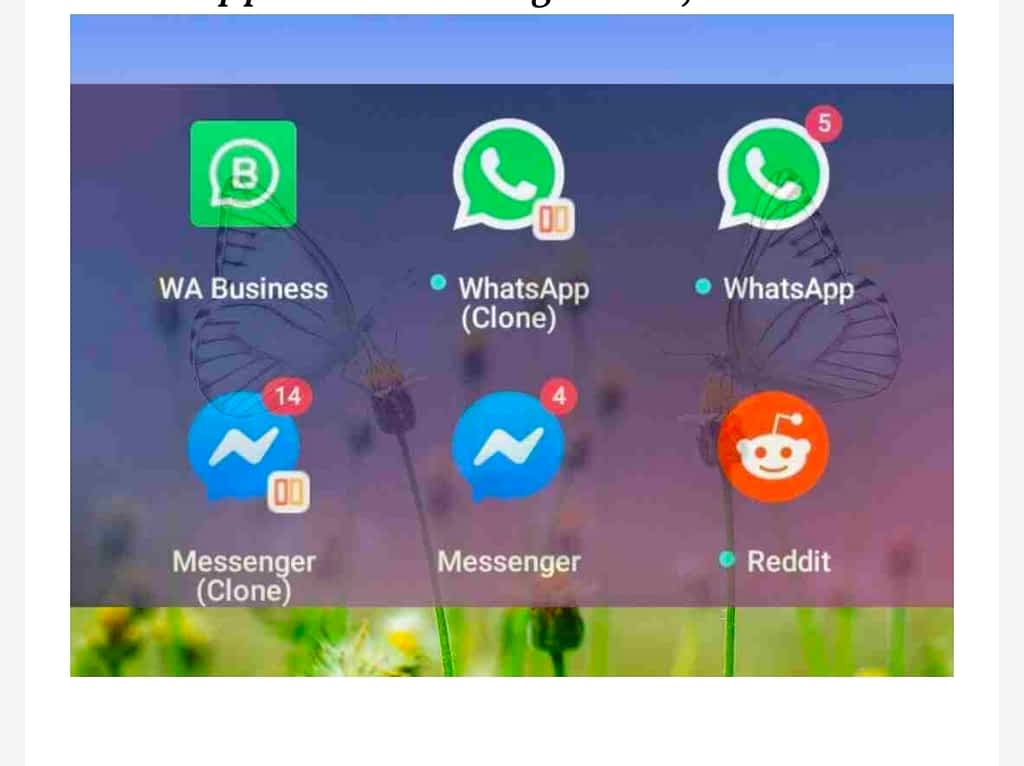 Dual messenger for whatsapp wa