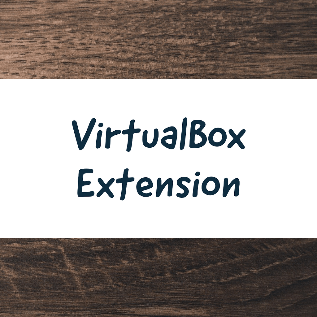 VirtualBox Extension