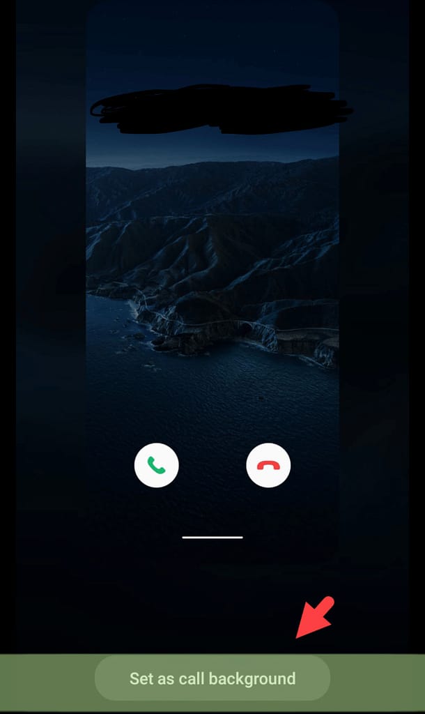 Alter call display background, set as call background