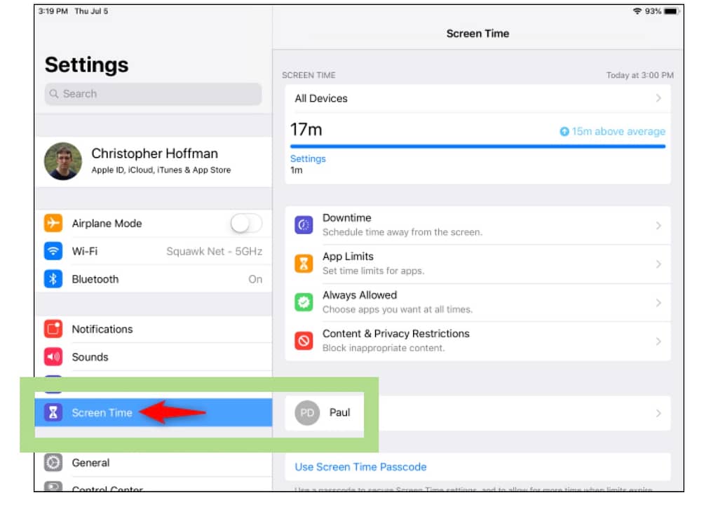 How To Use And Configure Screen Time On Your iPhone Or iPad. screen time